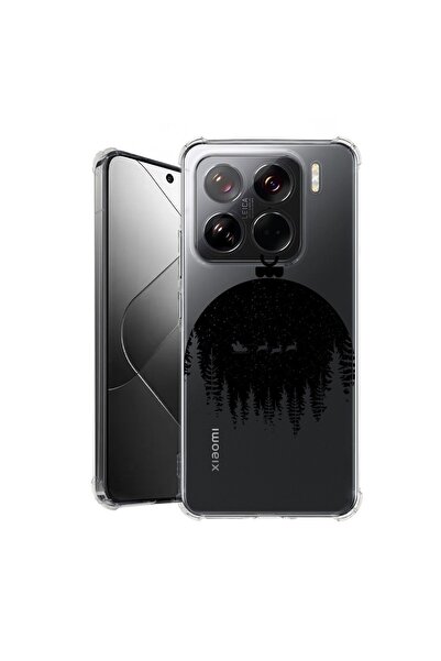 bestcase ¬Æ Husa pentru Xiaomi 15 Pro, Anti Shock 1.5MM, Xmas Globe, Protecti...