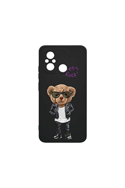 bestcase Λεπτή Θήκη Σιλικόνης 0.8MM, Συμβατή με Xiaomi Redmi 12C, Σχέδιο Let'...