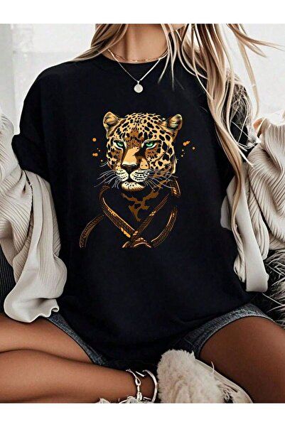 qubo sportswear & company Unisex Oversize εμπριμέ βαμβακερό μπλουζάκι με κοντ...