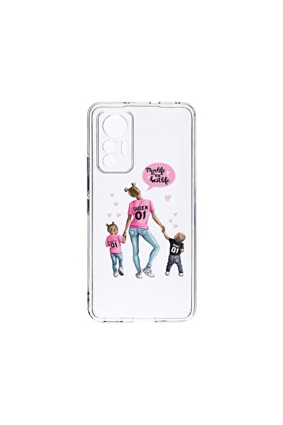 bestcase Διαφανής Θήκη Σιλικόνης 2MM, Συμβατή με Xiaomi 13 Lite, Σχέδιο Μαμά ...