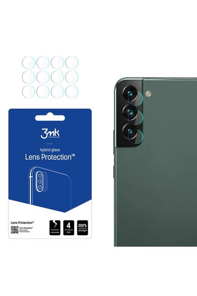 3MK FG Camera Lens Flexible Glass Film Prοtector 7H Samsung (4τμ) Galaxy S22 ...