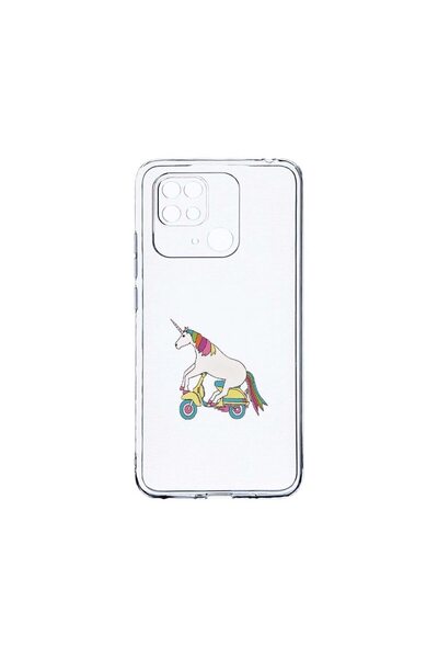 bestcase Clear Silicone Case 2MM, Compatible with Xiaomi Redmi 10C, Unicorn O...