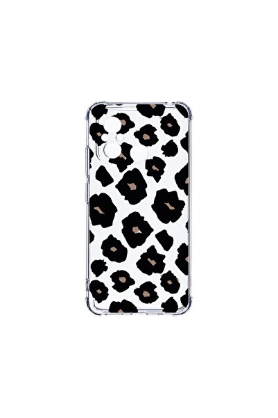 bestcase Противоударен калъф 1.5ММ, съвместим с Xiaomi Redmi 12C, с леопардов...