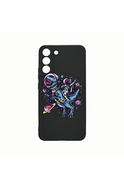 bestcase Husa Silicon, Compatibila cu Samsung Galaxy S21, Astronaut Ride, Rez...