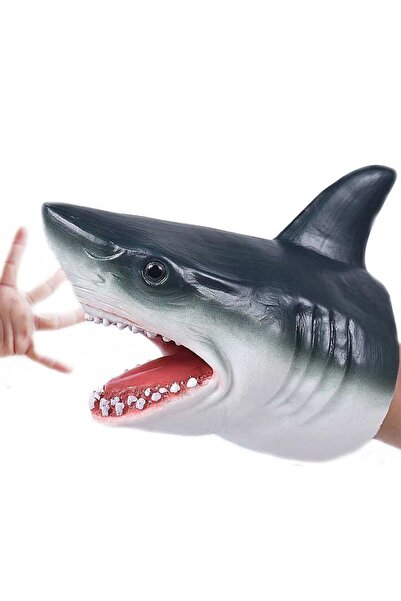 Choice One Size 1pc Shark Hand Puppet Mini Gift Realistic Soft Toy Interactiv...
