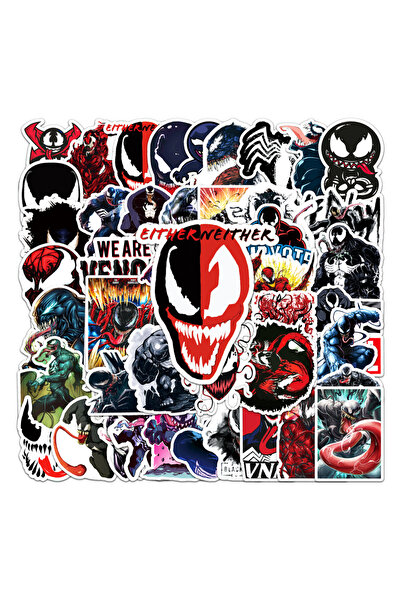 Choice 50pcs 50PCS Comics Movie Carnage Venom Villain Graffiti Stickers Lapto...