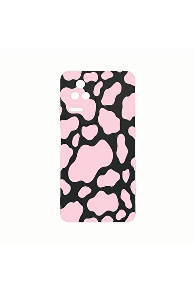 bestcase Θήκη Σιλικόνης, Συμβατή με Xiaomi Poco M5s, Ροζ Αγελάδα, Ανθεκτική σ...