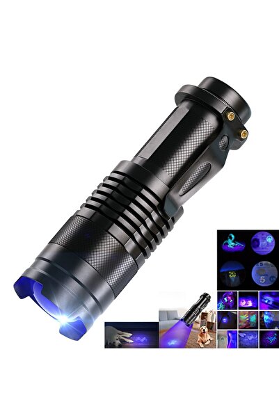 Choice 395nm uv flashlight UV LED Flashlight Portable Blacklight 365nm 395nm ...
