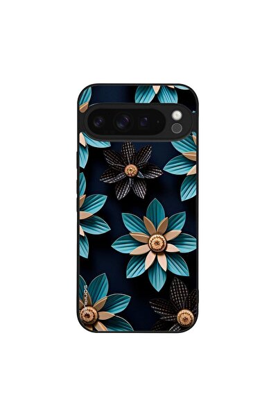 Sonique Θήκη 3D Flower Series για Google Pixel 9 Pro XL 5G Γαλάζιο