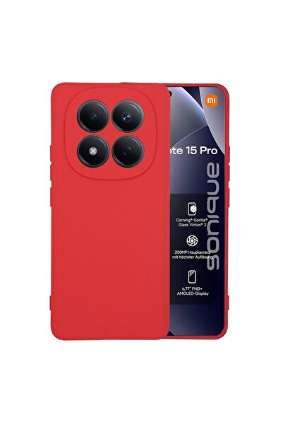 Sonique Θήκη Σιλικόνης My Colors Xiaomi Redmi Note 15 Pro 4G Κόκκινο