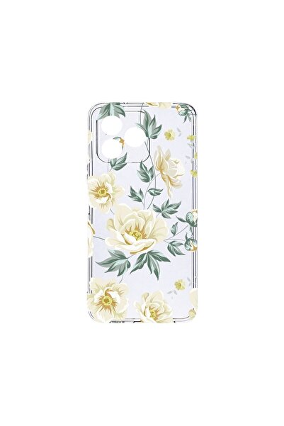 bestcase Διαφανής Θήκη Σιλικόνης 2MM, Συμβατή με Xiaomi Redmi 13, Σχέδιο Λουλ...