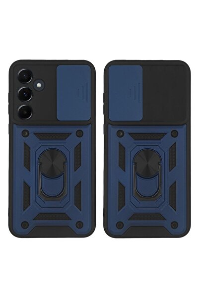 Sonique Θήκη Ring Armor CamPro για Samsung Galaxy A55 5G Μπλέ