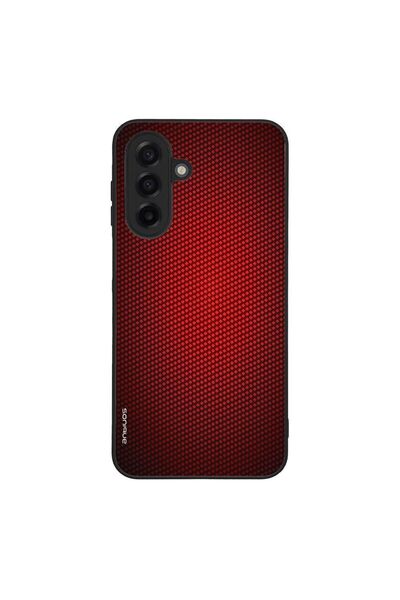 Sonique Θήκη Carbon Series για Samsung Galaxy A17 4G / Galaxy A17 5G Κόκκινο
