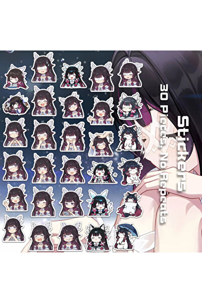 Choice 836C-Columbina 836C-Columbina 30 Pcs Cute Columbina HD Custom Emoji St...