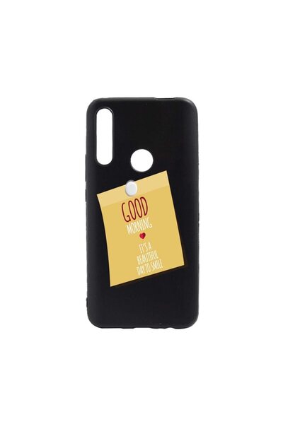 bestcase Θήκη σιλικόνης συμβατή με Xiaomi Redmi Note 8T, Αυτοκόλλητο  "Καλημέ...