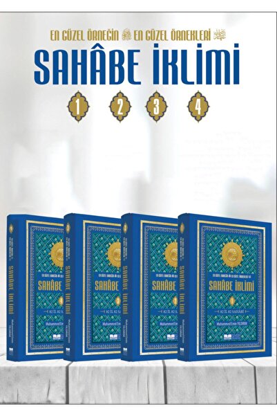 Çağdaş Kitap Sahabe Iklimi 4 Cilt Muhammed Emin Yıldırım /Normal Kitap boy