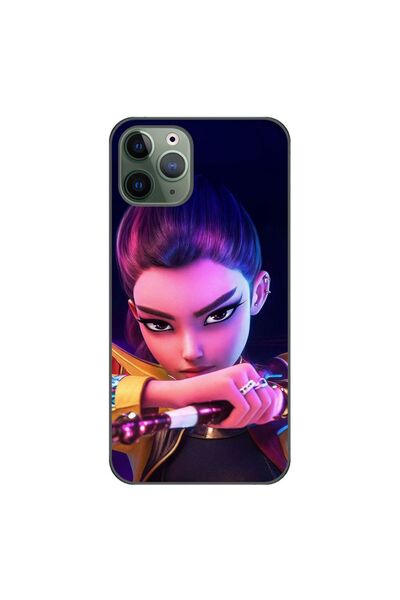 OEM Husa compatibila cu Apple iPhone 11 Pro Max Silicon Gel Tpu Model KPop De...