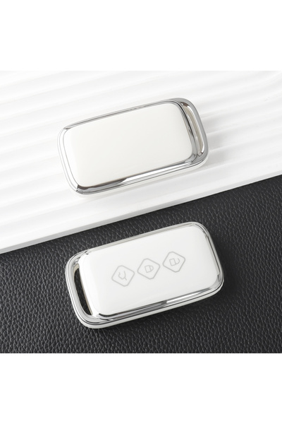 Choice YB White TPU Car Key Case Cover for Baojun 510 730 360 560 Wuling Hong...
