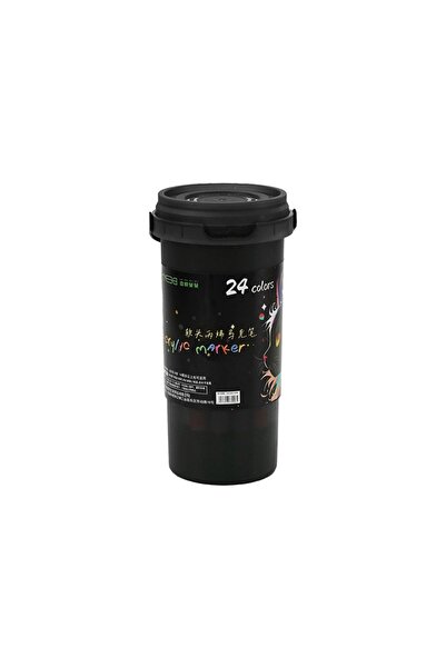 choice2 24 colors 24/36/48/60/80 Bucket-cap soft-head acrylic marker pen - sp...