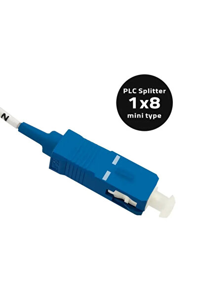 Qoltec Splitter optic 1x8, G.657A SC/PC-SC/PC Monomod