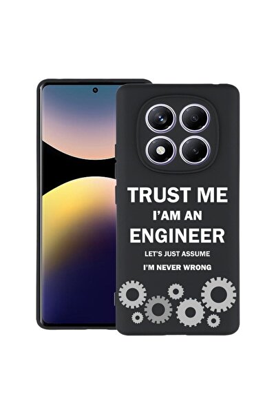 bestcase Husă pentru Xiaomi Redmi Note 15 Pro 5G cu design „Sunt inginer”, TP...
