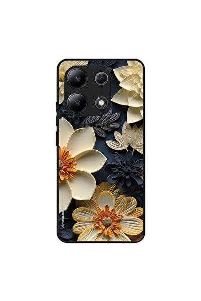 Sonique Θήκη 3D Flower Series για Xiaomi Redmi Note 13 4G Εκρού