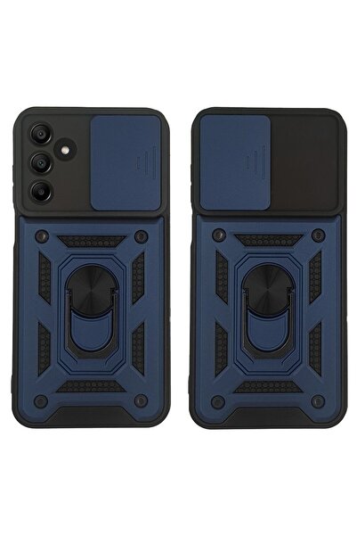 Sonique Θήκη Ring Armor CamPro για Samsung Galaxy A15 4G / Galaxy A15 5G Μπλέ