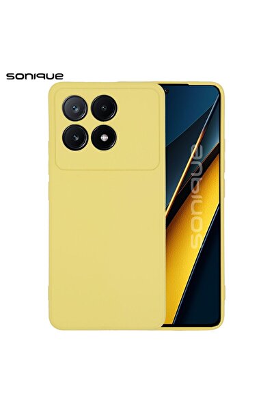 Sonique Θήκη Σιλικόνης My Colors Xiaomi Poco F6 Pro 5G Κίτρινο