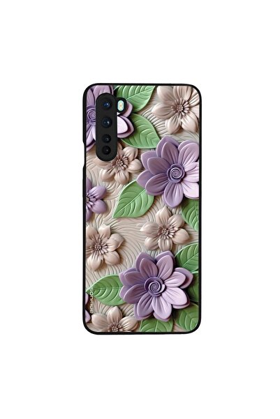 Sonique Θήκη 3D Flower Series για OnePlus Nord Βιολετί