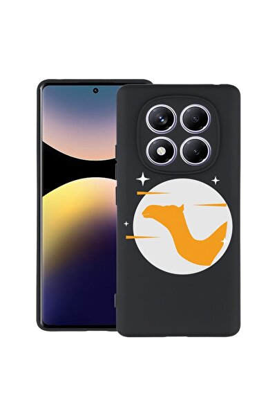 bestcase ¬Æ Husa pentru Xiaomi Redmi Note 14 Pro 4G, Camel, Slim Silicon 0.8M...