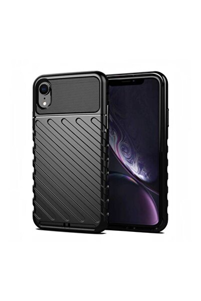 OEM Θήκη Κινητού Thunder Case Flexible Tough Rugged Apple iPhone XR Μαύρο