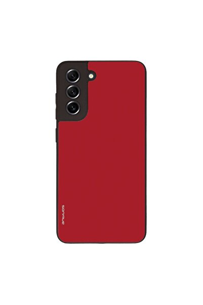 Sonique Θήκη ColorBloc Series για Samsung Galaxy S21 FE Κόκκινο