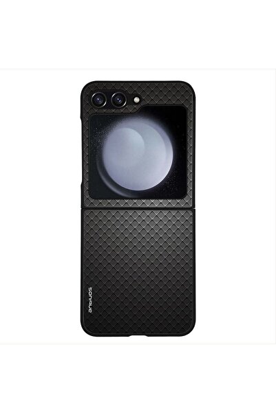 Sonique Θήκη Carbon Series για Samsung Galaxy Z Flip 5 Γκρι