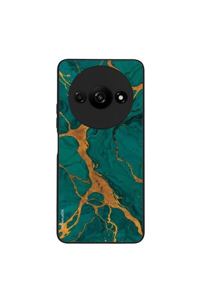 Sonique Θήκη Marble Series για Xiaomi Redmi A3 / Redmi A3x Πράσινο