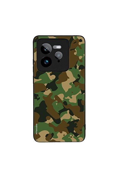 Sonique Θήκη Camouflage Army Series για Realme GT 7 Pro 5G Πράσινο
