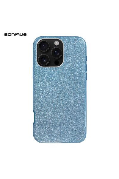 Sonique Θήκη Σιλικόνης Shiny Apple iPhone 16 Pro Max Γαλάζιο