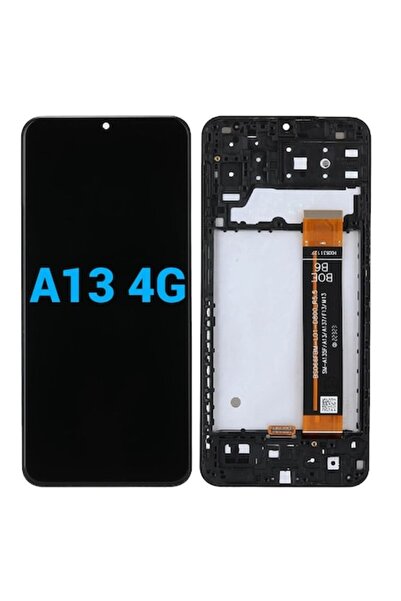 JHX Ecran LCD pentru Samsung A13 4G (A135) cu ramă neagră