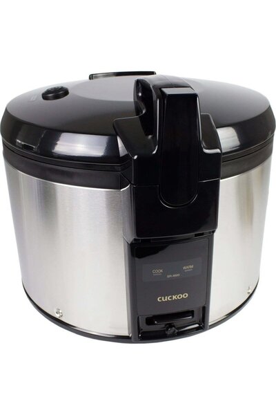 Cuckoo Gastro Reiskocher SR-4600 (oțel inoxidabil/negru, 1.360 Watt, 4,6 litri)