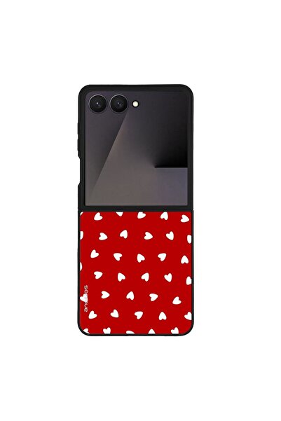 Sonique Θήκη Heart Series για Samsung Galaxy Z Flip 7 Κόκκινο
