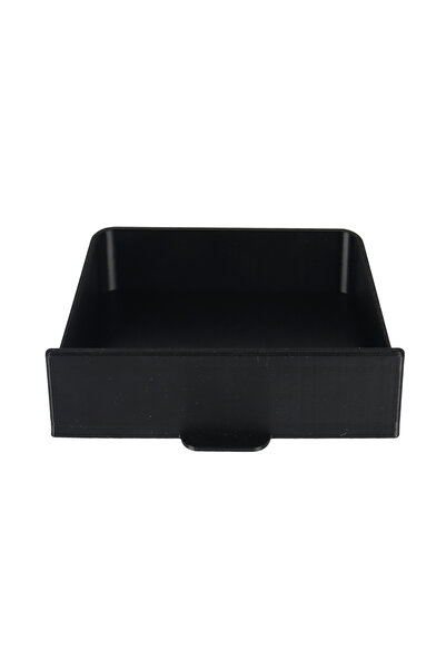 Choice 1pc Black Cubby Drawer Durable Dashboard Storage Box Plastic Car Dash ...