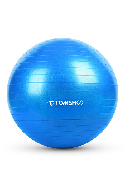 Choice6 65cm 45cm/55cm/65cm/75cm Thickened Yoga Ball with Foot Pump for Stabi...