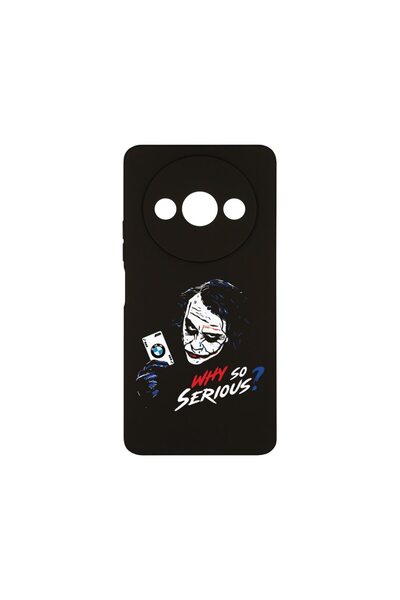 bestcase ¬Æ Husa Slim Silicon pentru Xiaomi Redmi A3, Why So Serious? BMW Jok...