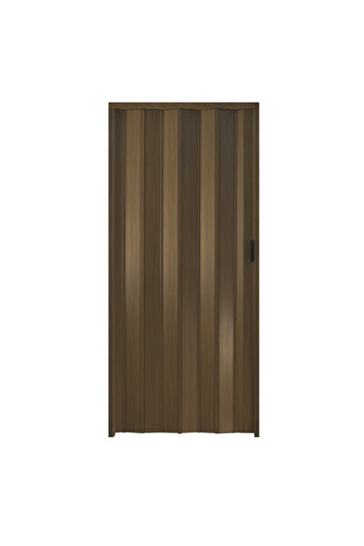 OEM Ușă pliabilă tip acordeon, material PVC, culoare wenge, 82x203cm