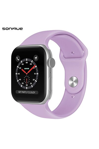 Sonique Λουράκι Σιλικόνης Soft Band για Apple Watch (38/40/41MM) Βιολετί