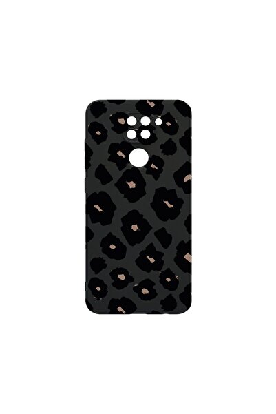 bestcase Тънък силиконов калъф 0.8ММ, съвместим с Xiaomi Redmi Note 9, с леоп...