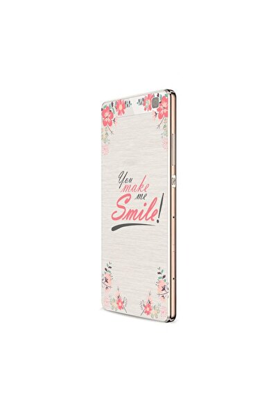 bestcase Husa Silicon, Transparent, Slim, You Make Me Smile, Xiaomi Redmi Not...