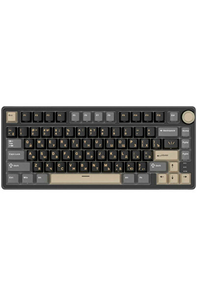 ROYAL KLUDGE R 75 Μηχανικό Πληκτρολόγιο Gaming 75% με προσαρμοσμένους ασημένι...