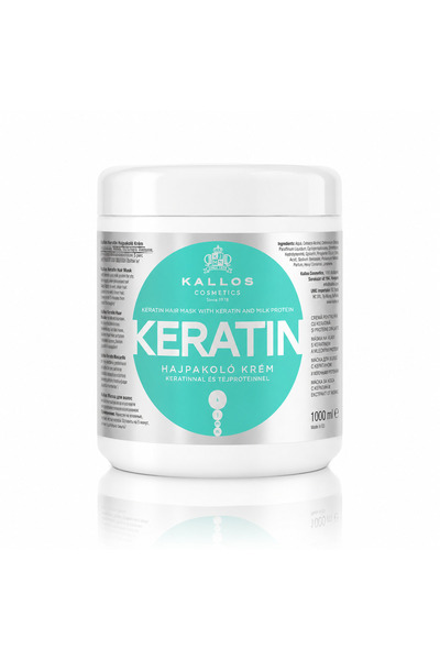Kallos Masca pentru Par cu Keratina si Proteine din Lapte, 1000 ml, Hidratare...