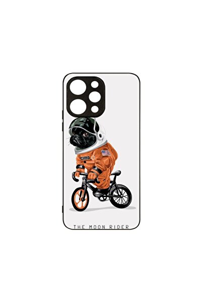 bestcase Калъф MaxSafe, съвместим с Xiaomi Redmi 12, Френски булдог  "Лунен е...