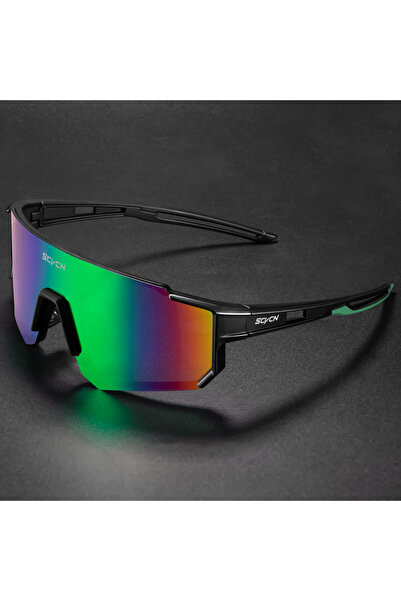 Choice13 1LENS DZ-S1411-B-03 SCVCN Outdoor Cycling Sunglasses Men Road Sports...